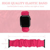 Coral/Hot Pink Scrunchie Apple Watch Band