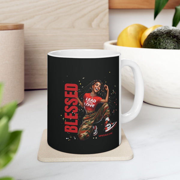 Blessed Woman Ceramic Mug, (11oz, 15oz)