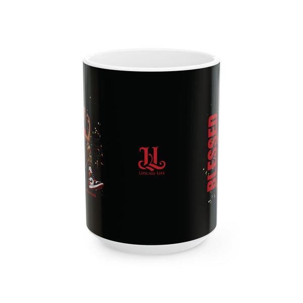Blessed Woman Ceramic Mug, (11oz, 15oz)