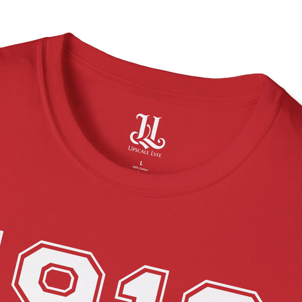 1913 DST Softstyle Jersey Short Sleeve T-Shirt, Delta Sigma Theta Sorority, 1913