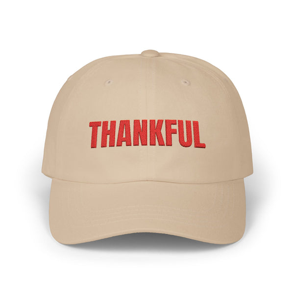 Thankful Embroidered Hat
