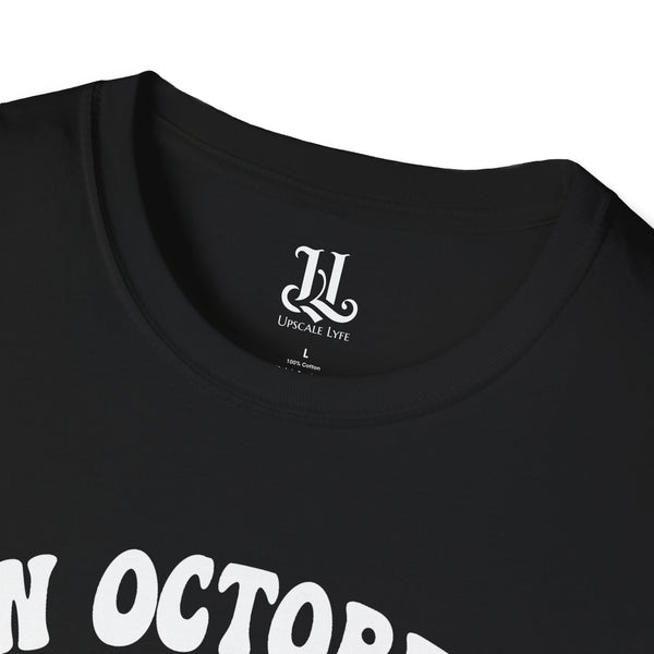 October Pink Awareness T-Shirt, Breast Cancer Awareness Tee, Unisex T-Shirt, Gift for Her, Casual Wear, Supportive Shirt, Pink Cap Design