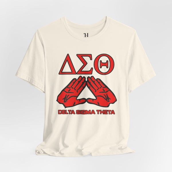 Delta Sigma Theta Pyramid Unisex Jersey Short Sleeve T-Shirt, Sorority, 1913