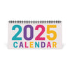 Colorful Desktop Calendar (Year 2025)
