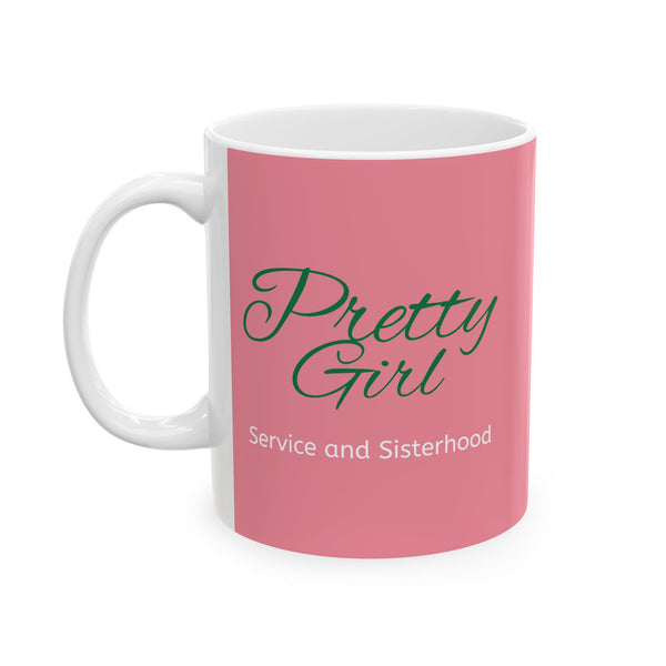 Pretty Girl Ceramic Mug, (11oz)