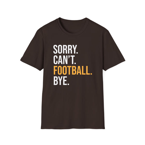 Football-Themed Unisex Softstyle T-Shirt | Perfect Gift for Sports Lovers, Casual Wear, Game Day, Birthday Celebrations