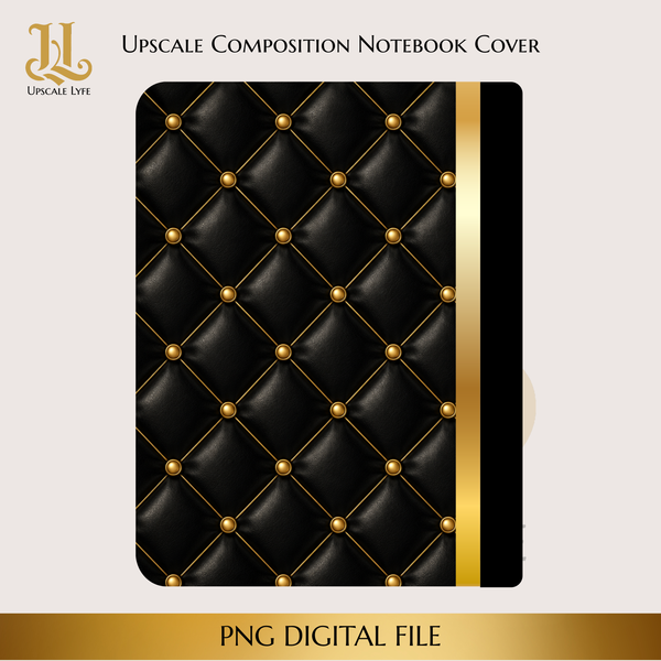 Upscale Notes Set - Luxury Black & Gold