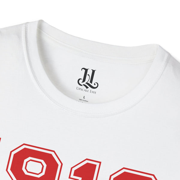 1913 DST Softstyle Jersey Short Sleeve T-Shirt, Delta Sigma Theta Sorority, 1913