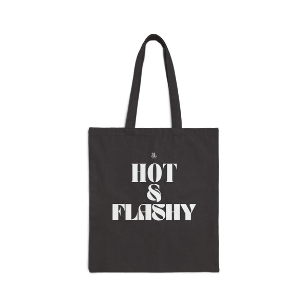 Hot & Flashy Cotton Canvas Tote Bag