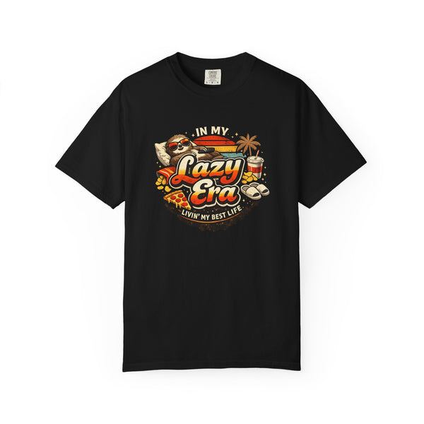 Retro "Lazy Era" Oversized Lifestyle T-Shirt
