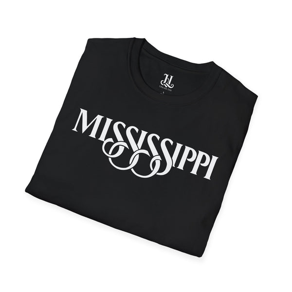 Mississippi Unisex Softstyle T-Shirt | Casual Tee, Graphic Shirt, Gift for Southerners, Travel Apparel, State Pride Merch