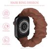 Mocha Scrunchie Apple Watch Band