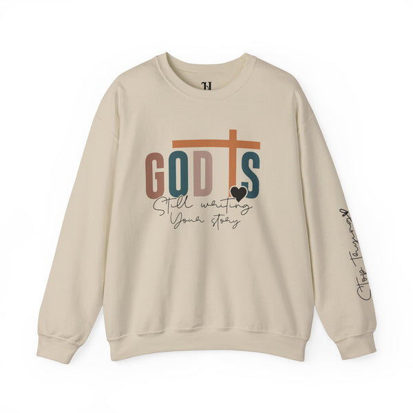 God Is Still Writing Your Story Unisex Heavy Blend™ Crewneck Sweatshirt
