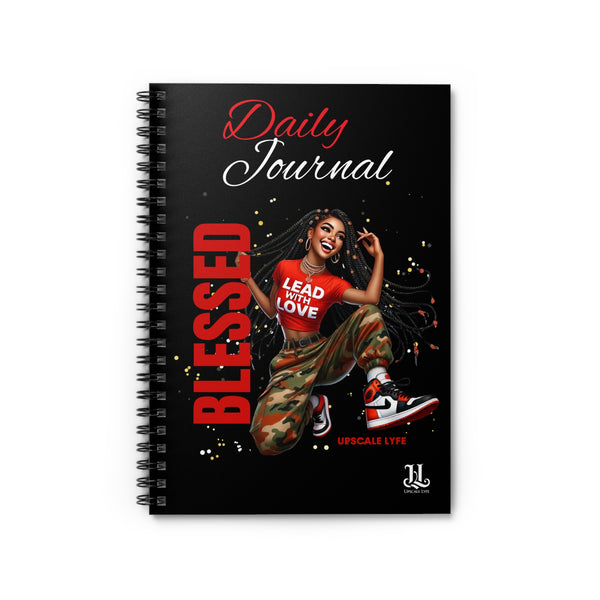 Blessed Woman Journal, Spiral Notebook