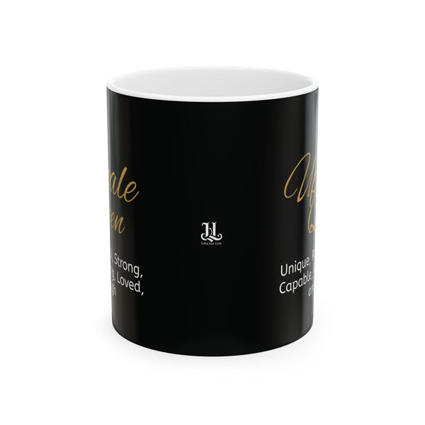 Upscale Queen Ceramic Mug, (11oz)