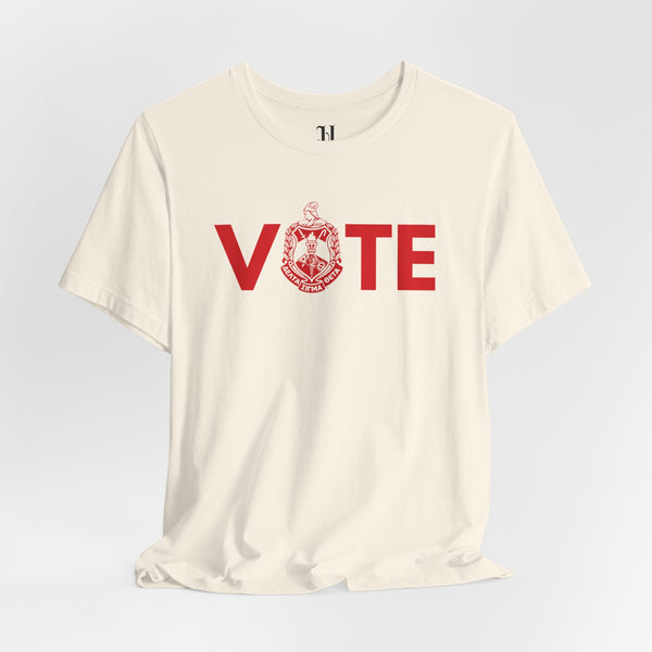 Delta Sigma Theta Sorority Vote Unisex Softstyle T-Shirt
