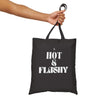 Hot & Flashy Cotton Canvas Tote Bag