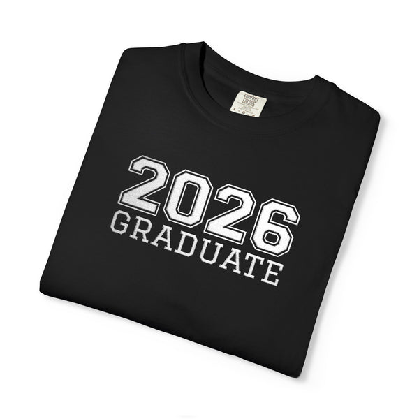 Graduation Year Personalized Embroidered T-Shirt