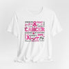 Breast Cancer Awareness Unisex Jersey Short Sleeve Tee