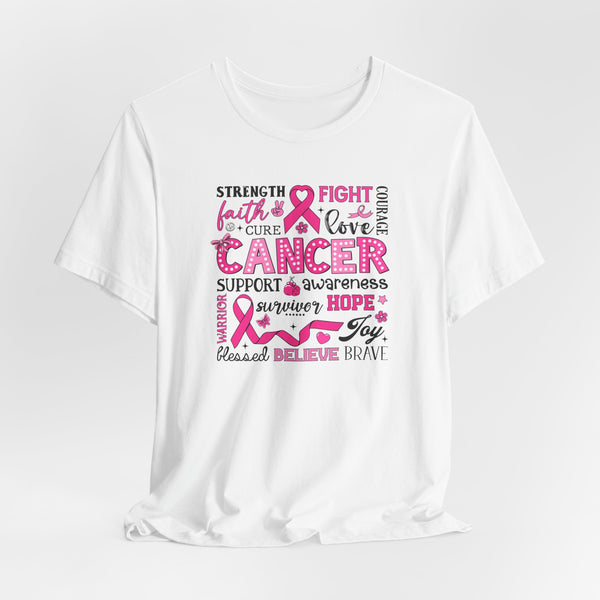 Breast Cancer Awareness Unisex Jersey Short Sleeve Tee