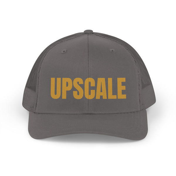 Personalized Trucker Hat — Retro Mesh Baseball Cap with Bold Text