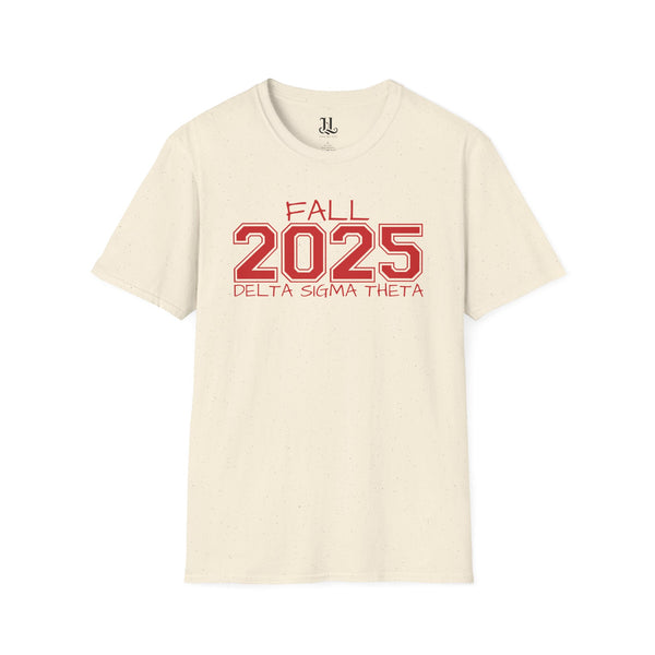 Fall 2025 Delta Sigma Theta Unisex Pledging Crossing Momento Softstyle T-Shirt, Delta Sigma Theta Sorority, 1913