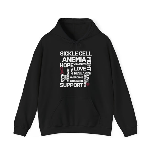 Sickle Cell Awareness Unisex Heavy Blend Hoodie