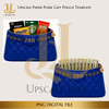 Zeta Paper Purse Template Digital Download PNG Instant Digital Only File