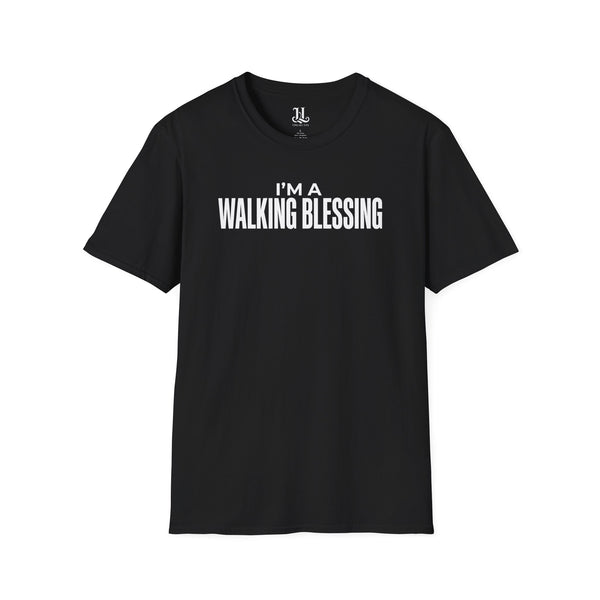 I'm A Walking Blessing T-Shirt — Inspirational Tee