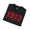 1913 DST Softstyle Jersey Short Sleeve T-Shirt, Delta Sigma Theta Sorority, 1913