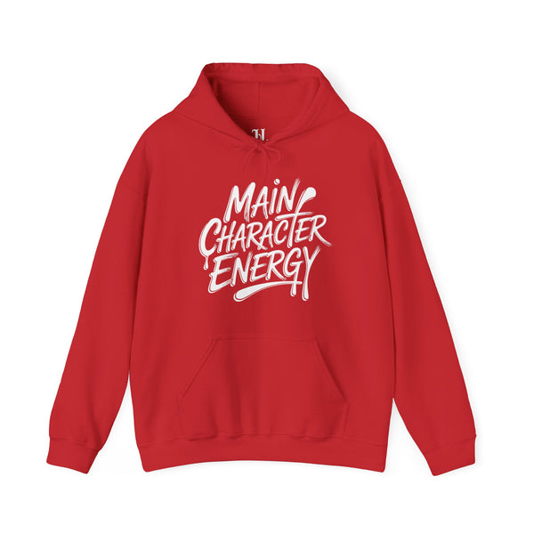 Main Character Energy Hoodie | Unisex Heavy Blend Hooded Sweatshirt, Cozy Layer, Gift for Her, Gift for Him, Streetwear, Unique Statement Piece