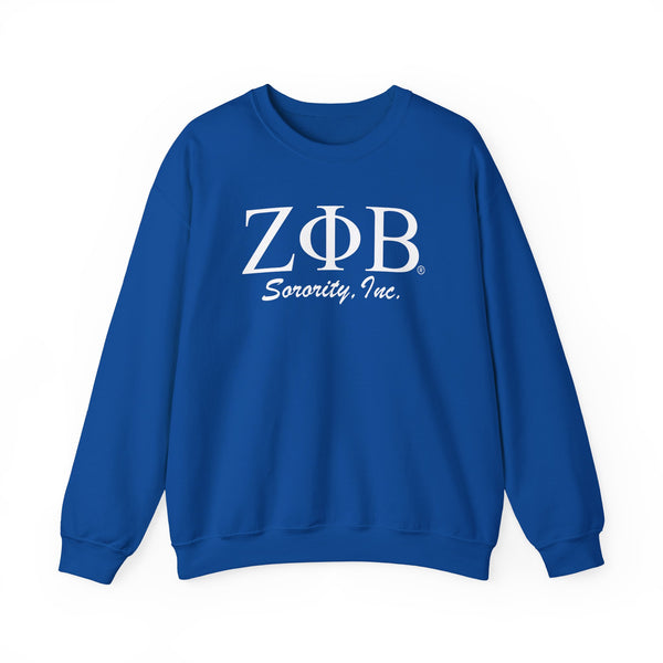 Zeta Phi Beta Sweatshirt & Tee Luxe Set