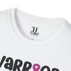 Pink Ribbon Warrior T-Shirt, Cancer Awareness Tee, Fighting Spirit Shirt, Gift for Survivors, Support T-Shirt
