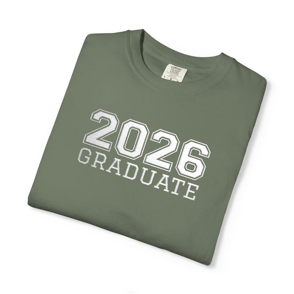 Graduation Year Personalized Embroidered T-Shirt