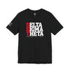 CUSTOM Delta Sigma Theta Sorority Inc. Bella+Canvas Unisex Jersey Short Sleeve T-Shirt, 1913