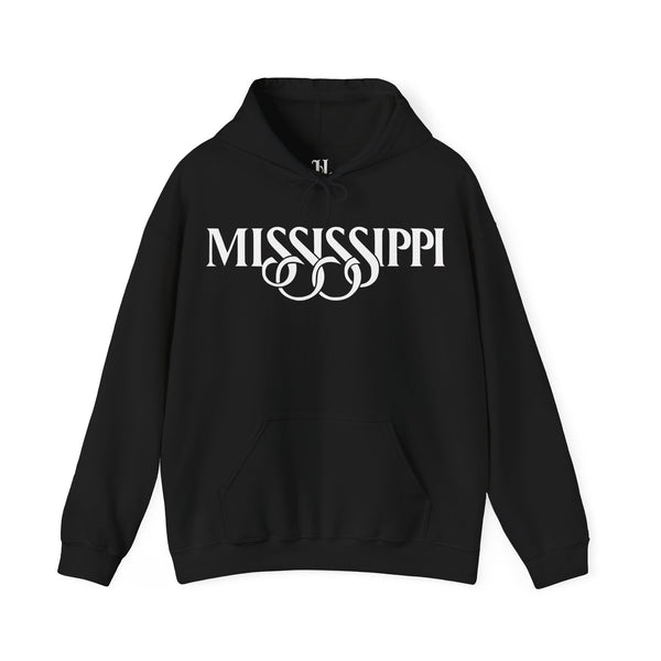 Mississippi Unisex Heavy Blend™ Hooded Sweatshirt | Cozy Gift, Casual Wear, Unisex Clothing, State Pride, Perfect for All Seasons