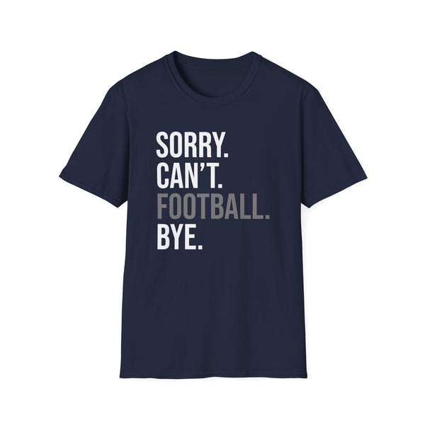 Football-Themed Unisex Softstyle T-Shirt | Perfect Gift for Sports Lovers, Casual Wear, Game Day, Birthday Celebrations