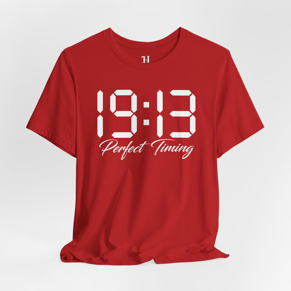 Perfect Timing 1913 Unisex Jersey Short Sleeve T-Shirt, Delta Sigma Theta Sorority, 1913