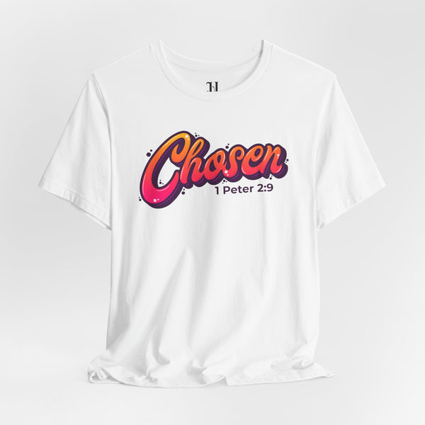 Chosen Unisex Jersey Tee - Inspirational Faith Shirt for Everyday Wear