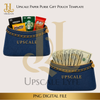 Jean Paper Purse Template Digital Download PNG Instant Digital Only File