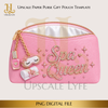 Spa Queen Paper Purse Template Digital Download PNG Instant Digital Only File