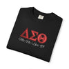 Personalized Embroidered Greek Letters Symbols T-Shirt — Sorority Tee