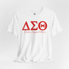 Delta Sigma Theta Unisex Jersey Short Sleeve T-Shirt, Sorority, 1913