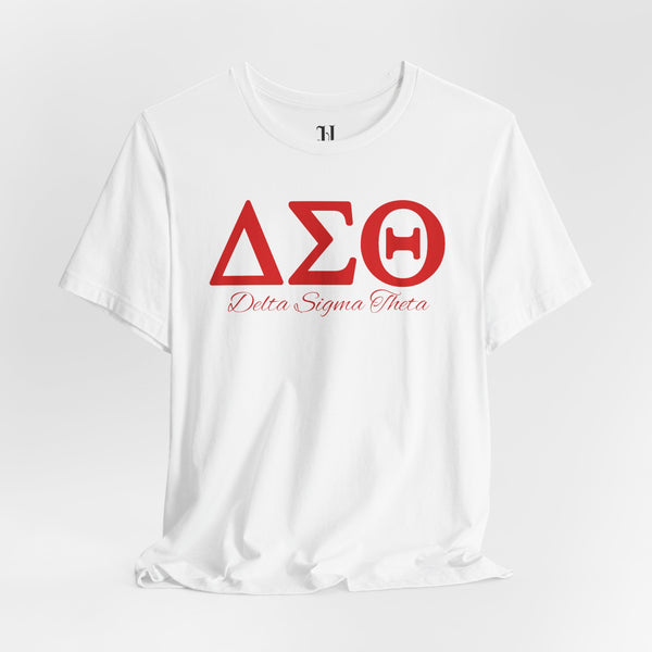 Delta Sigma Theta Unisex Jersey Short Sleeve T-Shirt, Sorority, 1913