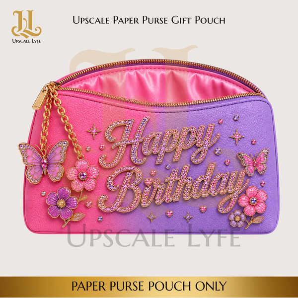 Happy Birthday Flat or Standing Paper Purse Gift Greeting™