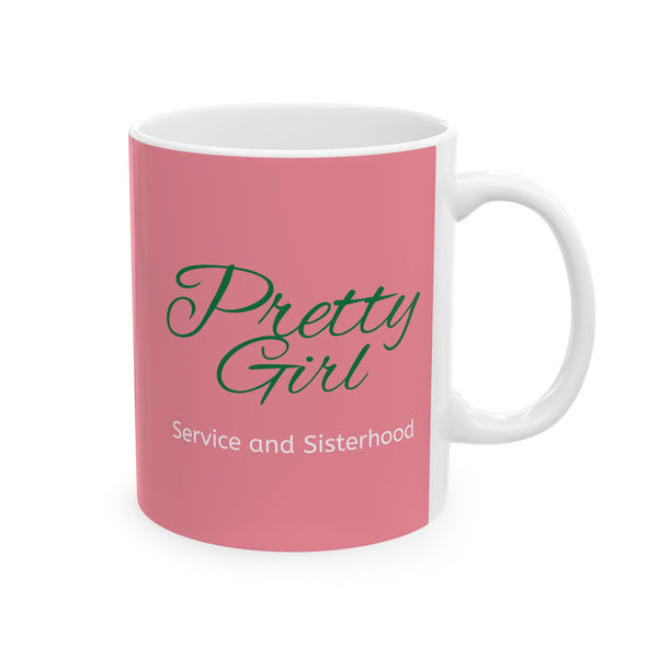 Pretty Girl Ceramic Mug, (11oz)