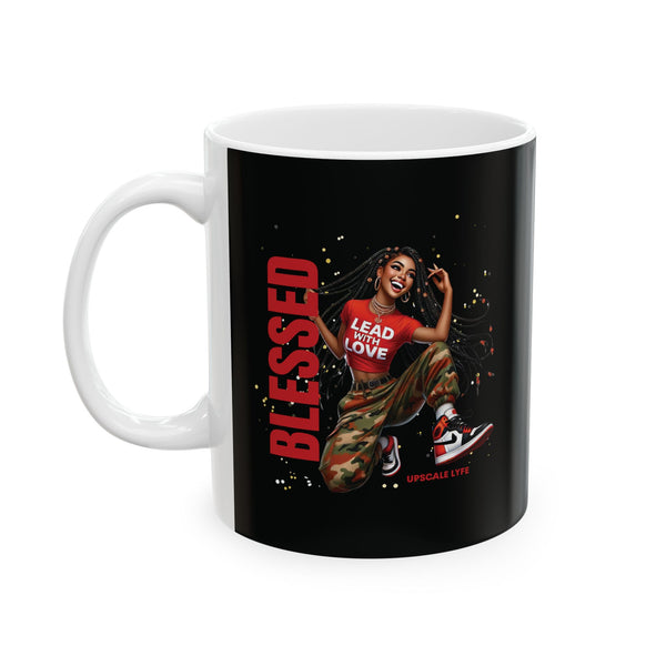 Blessed Woman Ceramic Mug, (11oz, 15oz)