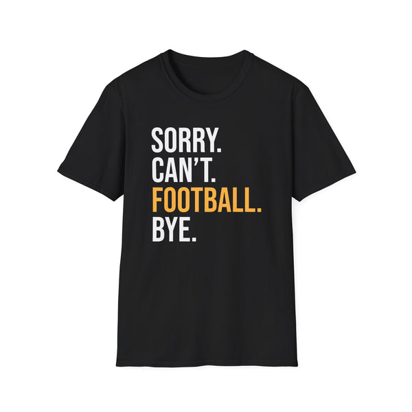 Football-Themed Unisex Softstyle T-Shirt | Perfect Gift for Sports Lovers, Casual Wear, Game Day, Birthday Celebrations