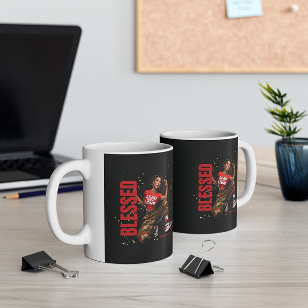 Blessed Woman Ceramic Mug, (11oz, 15oz)