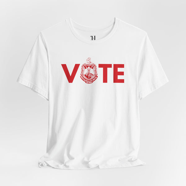 Delta Sigma Theta Sorority Vote Unisex Softstyle T-Shirt